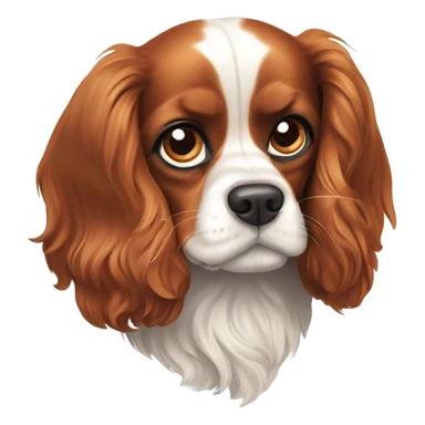 cavalier King Charles spaniel  sticker