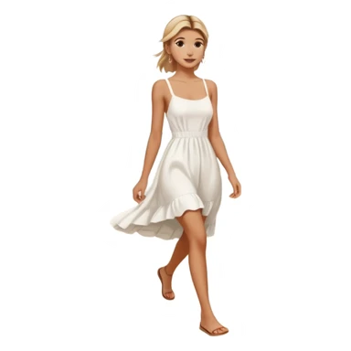 Hailey bieber en voyage tout le corps  sticker