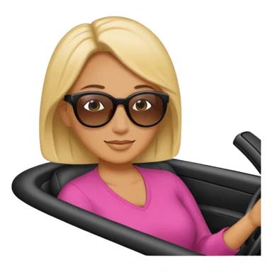 Stikers of mom which is a bit old and is relax and I will put her in a car sticker