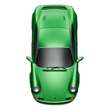 porsche 911 992 generation green sticker