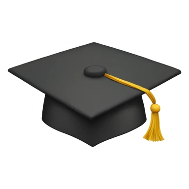 A graduation hat with text on it “prom 2024-2025” sticker