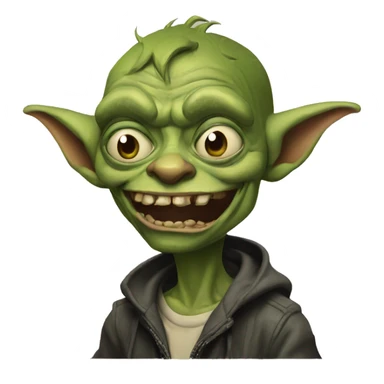 Jamie hewlett high school goblin sticker