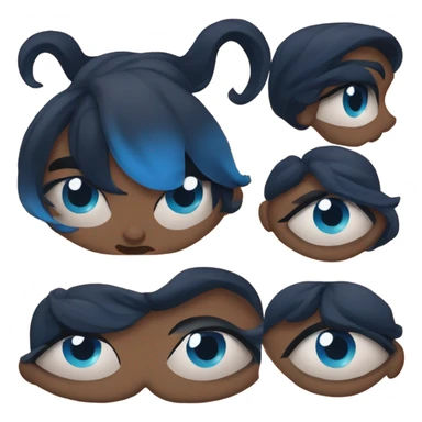 Bruja-sexy-ojos azules sticker