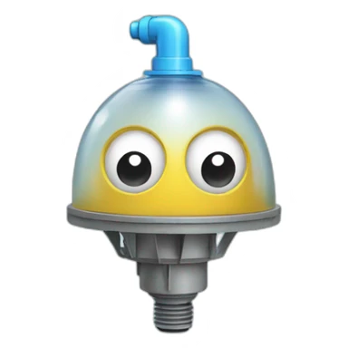 Sprinkler head sticker