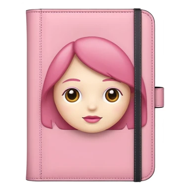Agenda rosa sticker