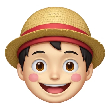 Luffy joyboy emoji sticker
