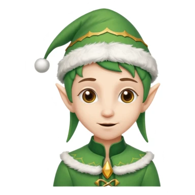 Christmas Elf sticker