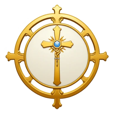 Pope's emblem sticker