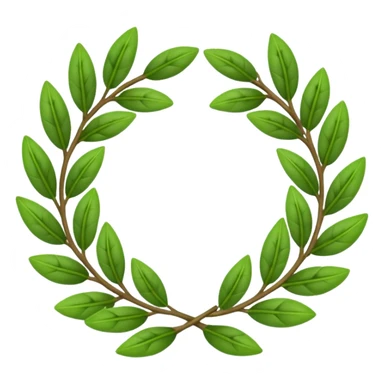 Laurel Wreath sticker