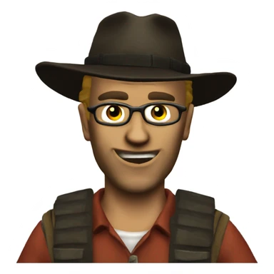 Postal Dude from Postal 2 sticker