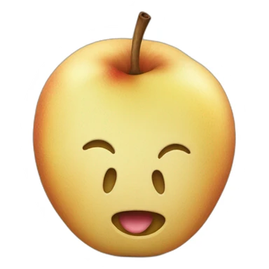 pomme de pin sticker