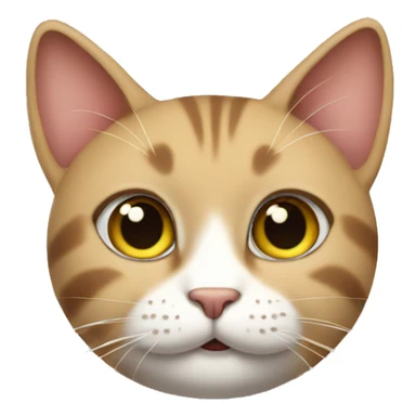 A cat saying good morning sticker