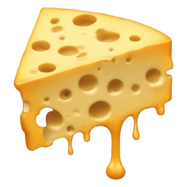 Drippy cheese sticker