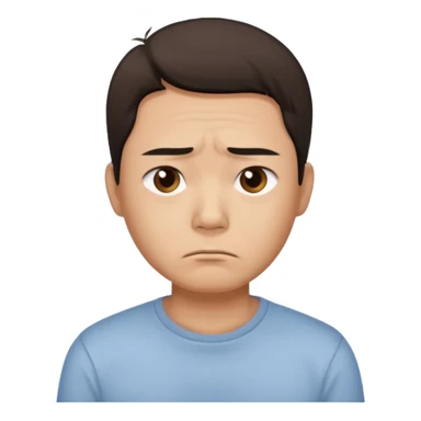 create image of chinese man in 1980 year, looks poor, sad, looking straight and tired sticker