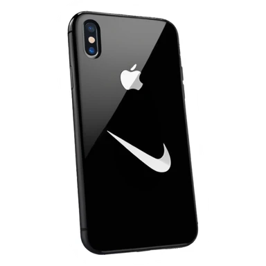 Quiero uno iPhone como el iPhone pero como las marca Nike sticker