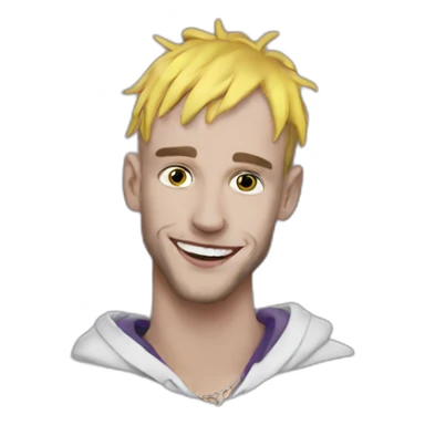 rap, jokers lil peep sticker