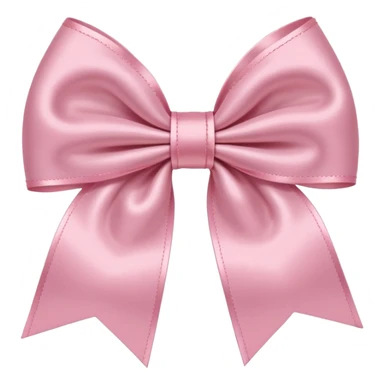 Light pink girlie bow  sticker