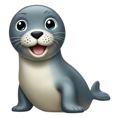 seal big thumbs up sticker