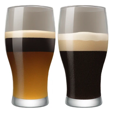 Split the G Guinness glass sticker