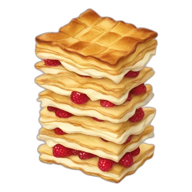 Milles feuilles sticker
