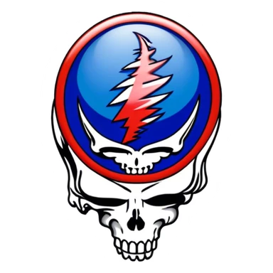 Grateful Dead Steal Your Face sticker