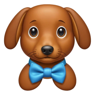 Aesthetic wiener dog sticker