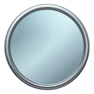 make up mirror sticker