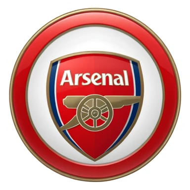 arsenal footbal club logo emoji sticker