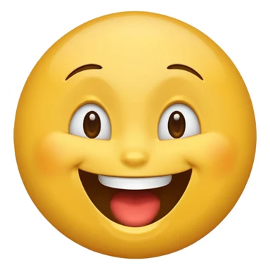 A 'LOL' emoji, expressing laughter sticker