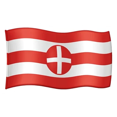 Seeland country flag sticker