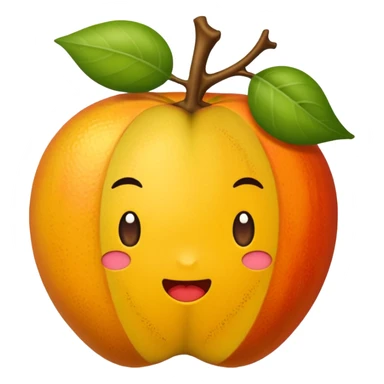 fruit pit sticker