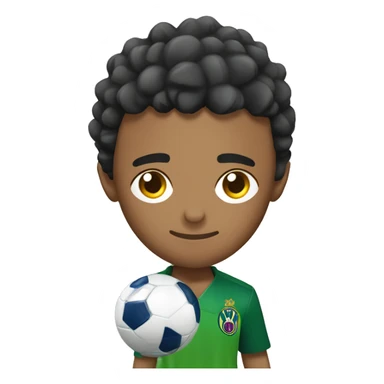 neymar jr with a ball sticker