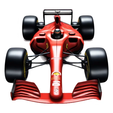 detailed ferrari f1 car from 2099 sticker