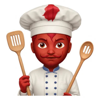 LUCIFER CHEF DEVIL ATTITUDE MORE sticker
