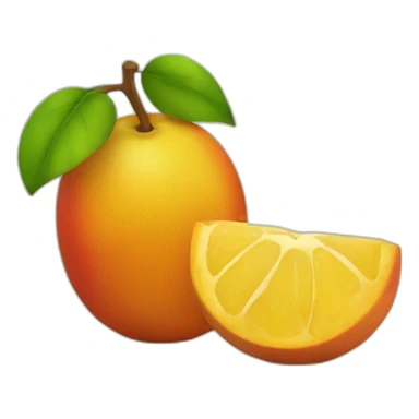 Bloc fruit sticker
