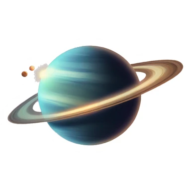 Vintage Planets comet streak motion blur sticker