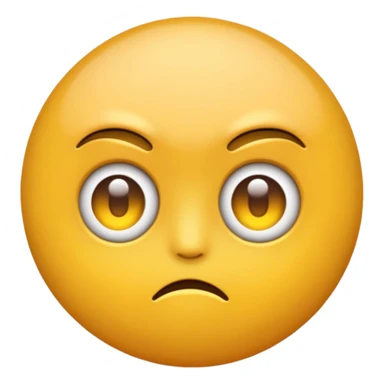 glare emoji, like not 😒 but like an actual glare  sticker