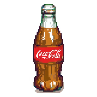 vintage coca cola bottle sticker
