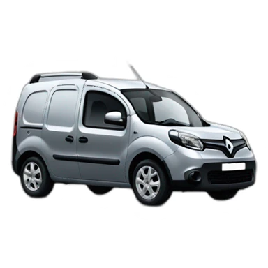 grey renault kangoo sticker