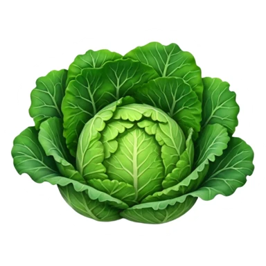 Savoy cabbage sticker