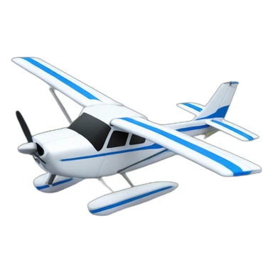cessna 172 with wheela sticker