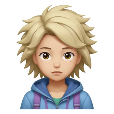 Sleepy girl Pokemon trainer sticker