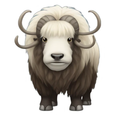 Muskox sticker