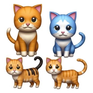 minecraft cats  sticker