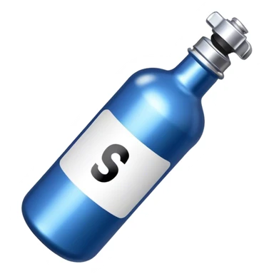 NOS Nitrous Bottle sticker