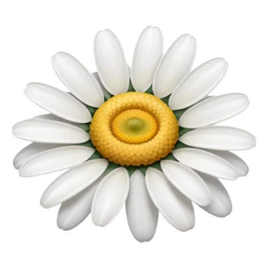 Daisy flower sticker