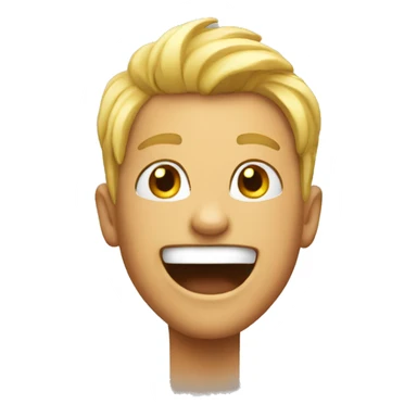 Excited emoji  sticker