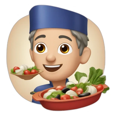 Ratatouille France nicoise cuisine sticker