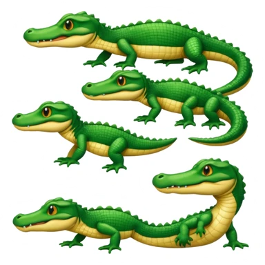 Baby gators sticker
