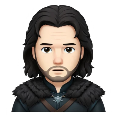 jon snow sticker